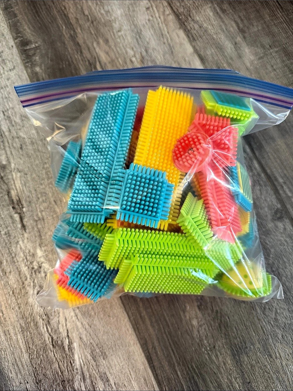 Bristol Blocks Colorful Textured Building Pieces- 41 Pieces